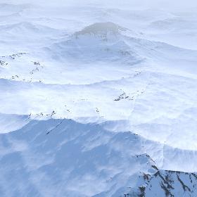 3D model Snow Terrain